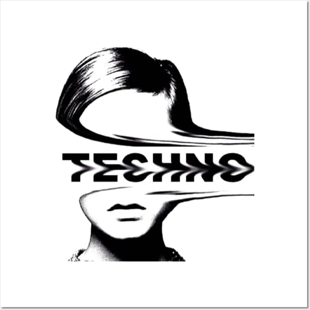 Techno Music Wall Art by Ferrazi